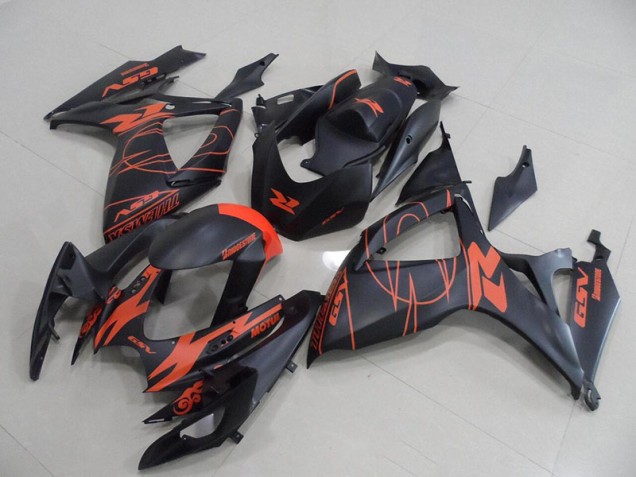 Moto Plástico Suzuki GSXR 750 K6 2006-2007 - Preto Vermelho Moto Plástico Suzuki GSXR 750 K6 2006-2007 - Preto Vermelho