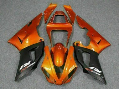 Moto Plástico Yamaha R1 2000-2001 - Laranja
