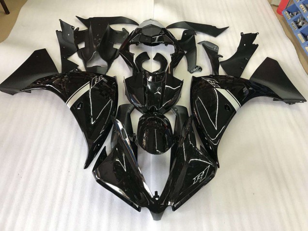 Moto Plástico Yamaha R1 2009-2011 - Preto Brilhante Moto Plástico Yamaha R1 2009-2011 - Preto Brilhante