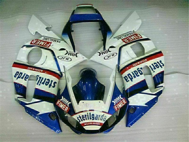 Moto Plástico Yamaha R6 1998-2002 - Azul Branco Moto Plástico Yamaha R6 1998-2002 - Azul Branco