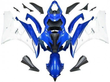 Moto Plástico Yamaha R6 2006-2007 - Azul Branco