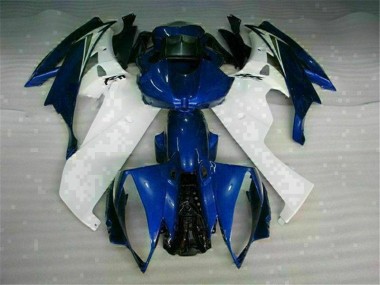 Moto Plástico Yamaha R6 2006-2007 - Branco Azul