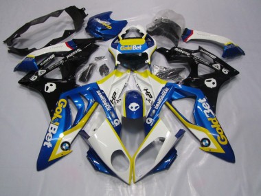 Moto Plásticos BMW S1000RR 2009-2014 - Azul Branco GoldBet
