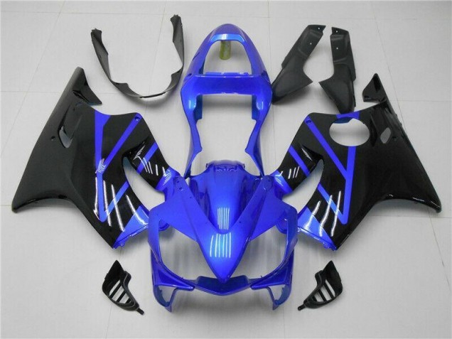 Moto Plásticos Honda CBR 600 F4i 2001-2003 - Azul Preto Moto Plásticos Honda CBR 600 F4i 2001-2003 - Azul Preto