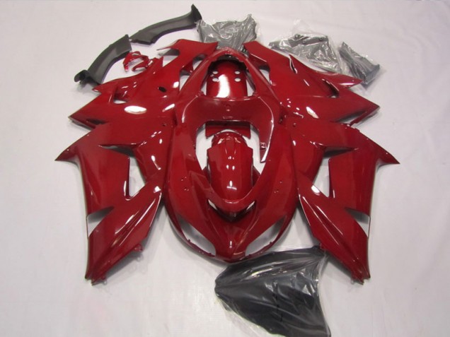 Moto Plásticos Kawasaki ZX10R 2006-2007 - Vermelho Moto Plásticos Kawasaki ZX10R 2006-2007 - Vermelho