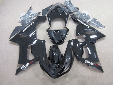 Moto Plásticos Kawasaki ZX6R 2005-2006 - Preto Ninja 636