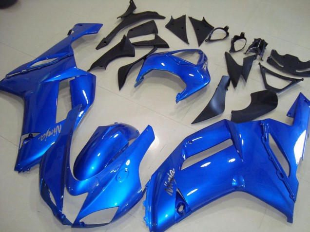 Moto Plásticos Kawasaki ZX6R 2007-2008 - Azul Moto Plásticos Kawasaki ZX6R 2007-2008 - Azul