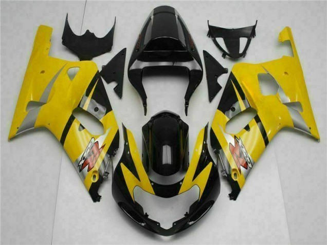 Moto Plásticos Suzuki GSXR 600 / 750 K1 K2 K3 2001-2003 - Amarelo Moto Plásticos Suzuki GSXR 600 / 750 K1 K2 K3 2001-2003 - Amarelo