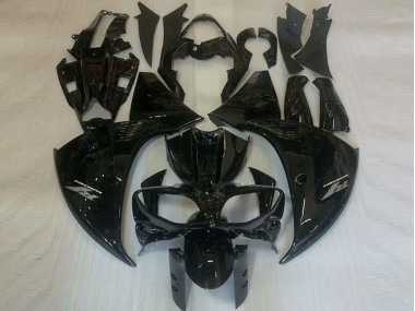 Moto Plásticos Yamaha R1 2009-2011 - Preto Brilhante