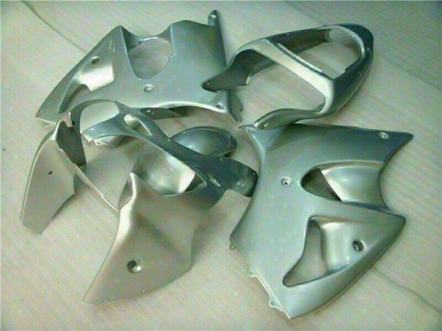 Carenagem Moto Kawasaki ZX6R 2000-2002 - Prata Carenagem Moto Kawasaki ZX6R 2000-2002 - Prata