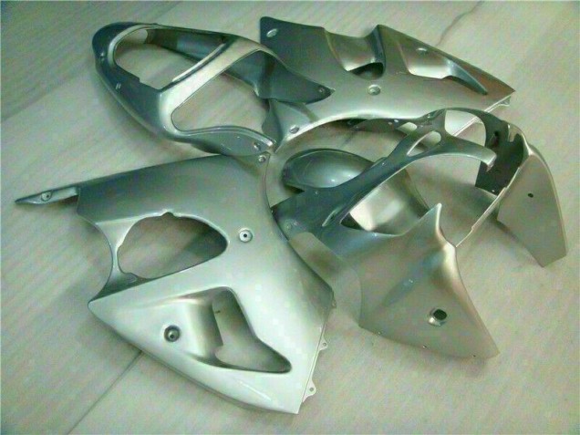 Carenagem Moto Kawasaki ZX6R 2000-2002 - Prata Carenagem Moto Kawasaki ZX6R 2000-2002 - Prata