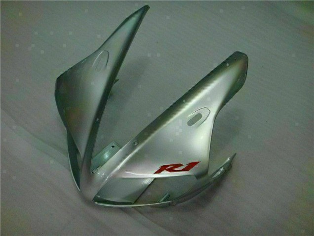 Kits Carenagem Moto Yamaha R1 2002-2003 - Prata Preto Kits Carenagem Moto Yamaha R1 2002-2003 - Prata Preto