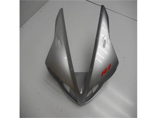 Moto Plásticos Yamaha R1 2002-2003 - Prata Preto Moto Plásticos Yamaha R1 2002-2003 - Prata Preto