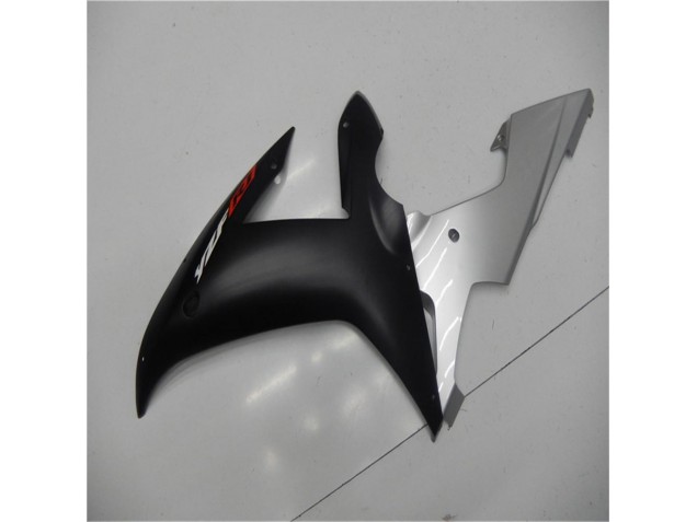 Moto Plásticos Yamaha R1 2002-2003 - Prata Preto Moto Plásticos Yamaha R1 2002-2003 - Prata Preto