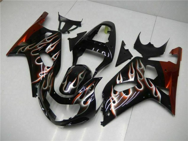 Carroçaria Moto Suzuki GSXR 600 / 750 K1 K2 K3 2001-2003 - Preto Carroçaria Moto Suzuki GSXR 600 / 750 K1 K2 K3 2001-2003 - Preto