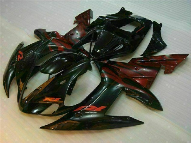 Kit Carenagem Moto Yamaha R1 2002-2003 - Preto
