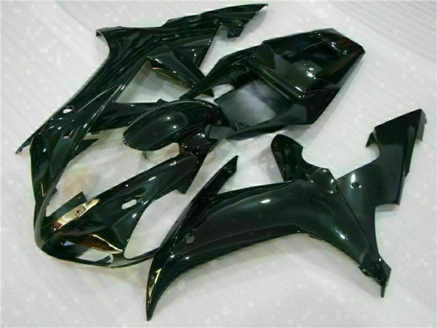 Kit Completo Carenagem Moto Yamaha R1 2002-2003 - Preto