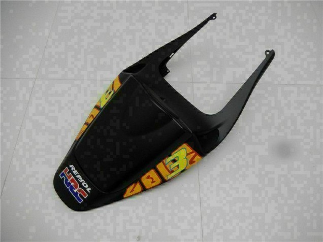 Kit Completo Carenagem Moto Honda CBR 600RR 2005-2006 - Preto Kit Completo Carenagem Moto Honda CBR 600RR 2005-2006 - Preto