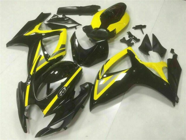 Injeção Kits Carenagem Moto Suzuki GSXR 600 / 750 K6 2006-2007 - Preto Injeção Kits Carenagem Moto Suzuki GSXR 600 / 750 K6 2006-2007 - Preto