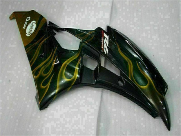 Abs Kits Completos Carenagem Moto Yamaha R6 2006-2007 - Preto Abs Kits Completos Carenagem Moto Yamaha R6 2006-2007 - Preto