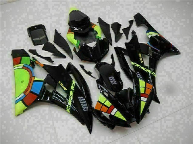 Abs Moto Plástico Yamaha R6 2006-2007 - Preto Abs Moto Plástico Yamaha R6 2006-2007 - Preto