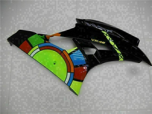 Abs Moto Plástico Yamaha R6 2006-2007 - Preto Abs Moto Plástico Yamaha R6 2006-2007 - Preto