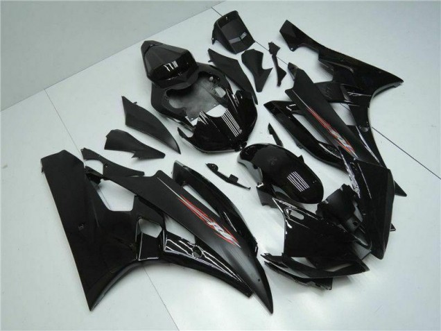 Abs Moto Plásticos Yamaha R6 2006-2007 - Preto Abs Moto Plásticos Yamaha R6 2006-2007 - Preto