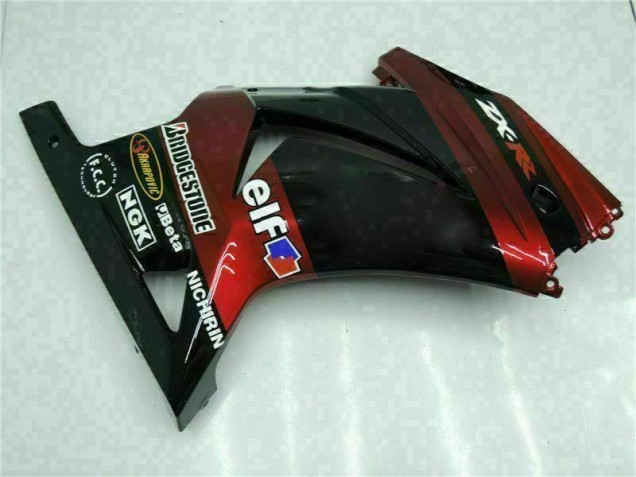 Abs Kits Carenagem Moto Kawasaki EX250 2008-2012 - Preto Abs Kits Carenagem Moto Kawasaki EX250 2008-2012 - Preto
