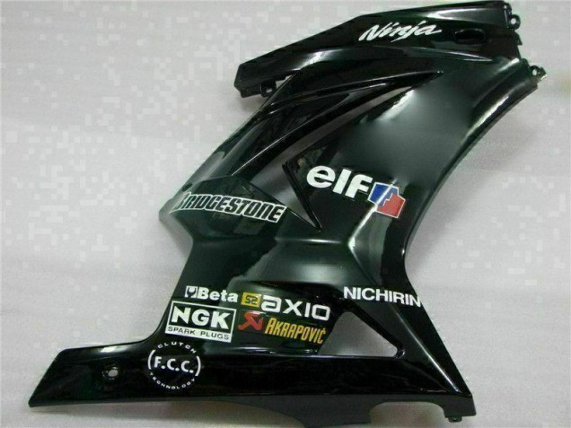 Carroçaria Moto Kawasaki EX250 2008-2012 - Preto Carroçaria Moto Kawasaki EX250 2008-2012 - Preto