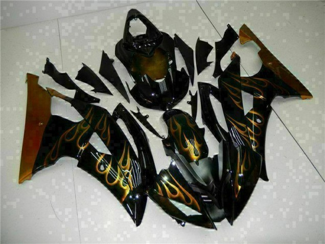 Abs Kits Completos Carenagem Moto Yamaha R6 2008-2016 - Preto Abs Kits Completos Carenagem Moto Yamaha R6 2008-2016 - Preto