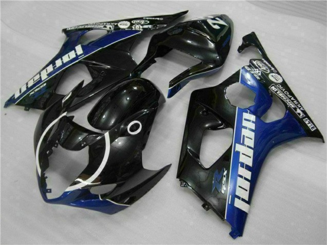 Kit Carenagem Moto Suzuki GSXR 1000 K3 2003-2004 - Preto Azul Kit Carenagem Moto Suzuki GSXR 1000 K3 2003-2004 - Preto Azul