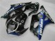 Kit Carenagem Moto Suzuki GSXR 1000 K3 2003-2004 - Preto Azul Kit Carenagem Moto Suzuki GSXR 1000 K3 2003-2004 - Preto Azul
