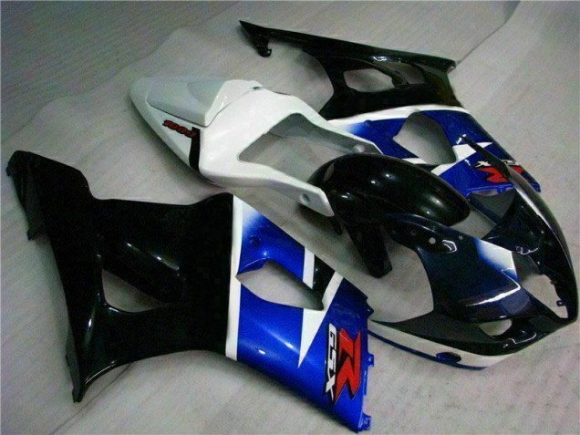Kit Completo Carenagem Moto Suzuki GSXR 1000 K3 2003-2004 - Preto Azul Kit Completo Carenagem Moto Suzuki GSXR 1000 K3 2003-2004 - Preto Azul