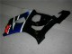 Kit Completo Carenagem Moto Suzuki GSXR 1000 K3 2003-2004 - Preto Azul Kit Completo Carenagem Moto Suzuki GSXR 1000 K3 2003-2004 - Preto Azul