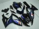 Abs Kits Carenagem Moto Suzuki GSXR 600 / 750 K6 2006-2007 - Preto Azul Abs Kits Carenagem Moto Suzuki GSXR 600 / 750 K6 2006-2007 - Preto Azul