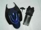 Abs Kits Completos Carenagem Moto Suzuki GSXR 600 / 750 K6 2006-2007 - Preto Azul Abs Kits Completos Carenagem Moto Suzuki GSXR 600 / 750 K6 2006-2007 - Preto Azul