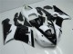 Carenagem & Plástico Moto Kawasaki ZX6R 2005-2006 - Preto Branco Carenagem & Plástico Moto Kawasaki ZX6R 2005-2006 - Preto Branco