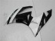 Carenagem Moto Kawasaki ZX6R 2009-2012 - Preto Branco