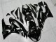 Carenagem Moto Kawasaki ZX6R 2009-2012 - Preto Branco Ninja
