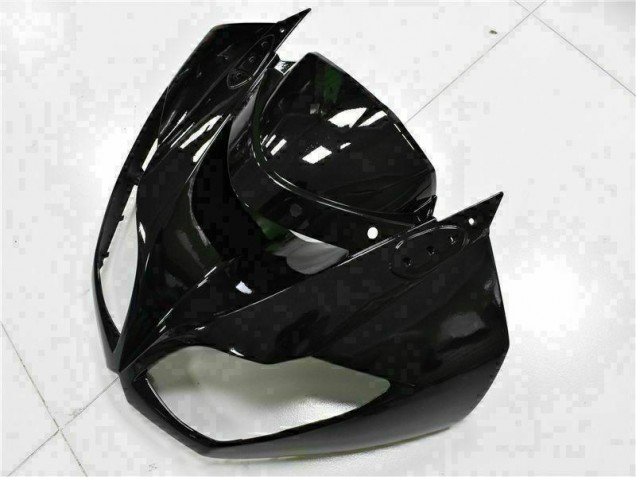 Carenagem Moto Kawasaki ZX6R 2009-2012 - Preto Branco Ninja