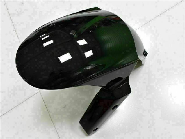 Carenagem Moto Kawasaki ZX6R 2009-2012 - Preto Branco Ninja