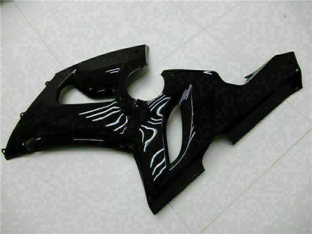 Kit Carenagem Moto Kawasaki ZX6R 2005-2006 - Preto Brilhante