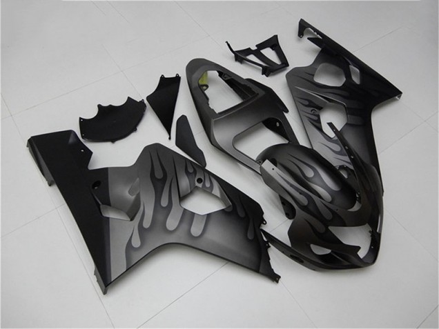 Carenagem Moto Suzuki GSXR 600 / 750 K4 2004-2005 - Preto Cinzento Carenagem Moto Suzuki GSXR 600 / 750 K4 2004-2005 - Preto Cinzento