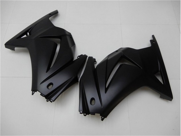 Kit Completo Carenagem Moto Kawasaki EX250 2008-2012 - Preto Fosco