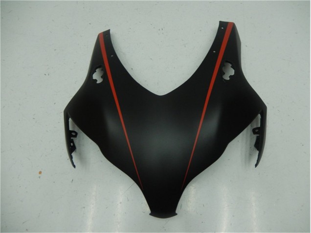 Carenagem Moto Honda CBR 1000RR 2008-2011 - Preto Fosco Vermelho Carenagem Moto Honda CBR 1000RR 2008-2011 - Preto Fosco Vermelho