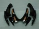 Moto Plástico Suzuki GSXR 600 / 750 K6 2006-2007 - Preto Laranja