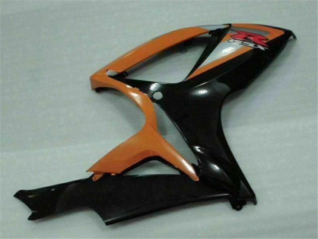 Moto Plástico Suzuki GSXR 600 / 750 K6 2006-2007 - Preto Laranja