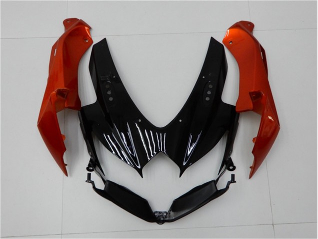 Carenagem Moto Suzuki GSXR 600 / 750 K8 2008-2010 - Preto Laranja Cinzento Carenagem Moto Suzuki GSXR 600 / 750 K8 2008-2010 - Preto Laranja Cinzento
