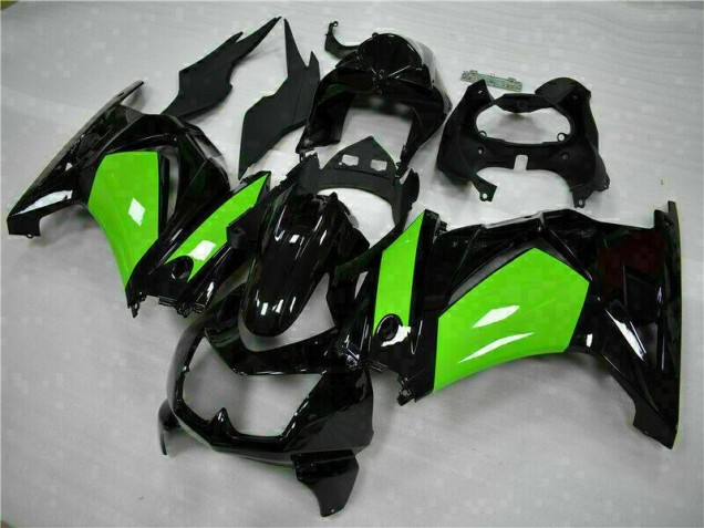 Carroçaria Moto Kawasaki EX250 2008-2012 - Preto Verde Carroçaria Moto Kawasaki EX250 2008-2012 - Preto Verde