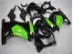 Kits Carenagem Moto Kawasaki EX250 2008-2012 - Preto Verde